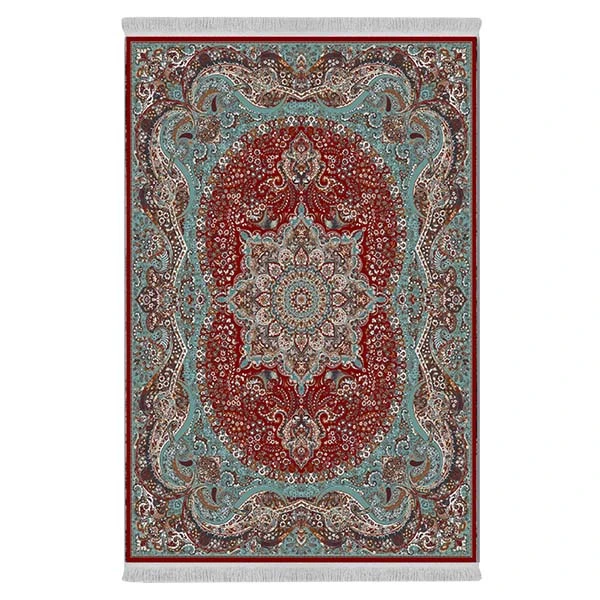 فرش پارچه‌ای دفه مدل فرشینه طرح مدرن  کد 8105