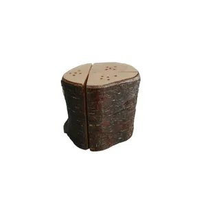 نمکدان مدل چوبی بسته 3 عددی