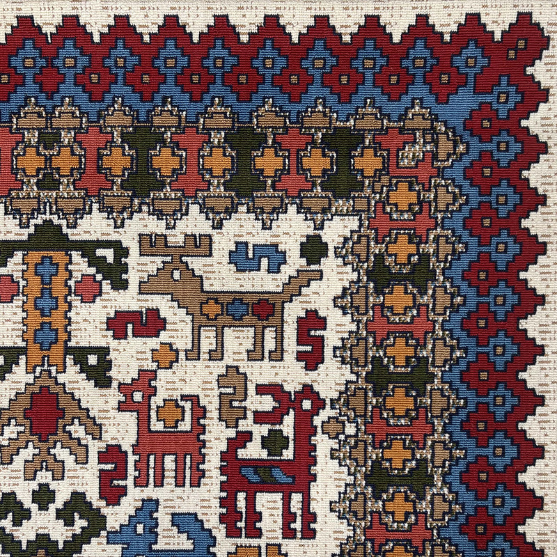 گلیم ماشینی جزیره مدل K-8 کد 819