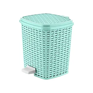 سطل زباله پدالی پلاست آرت مدل RATTAN کد CK750