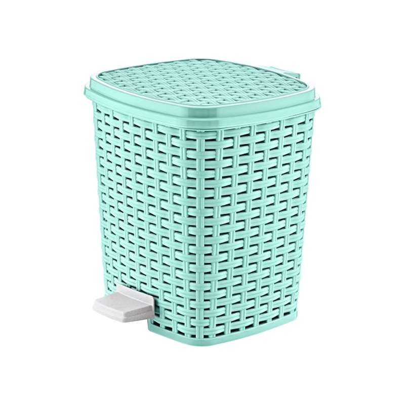 سطل زباله پدالی پلاست آرت مدل RATTAN کد CK750