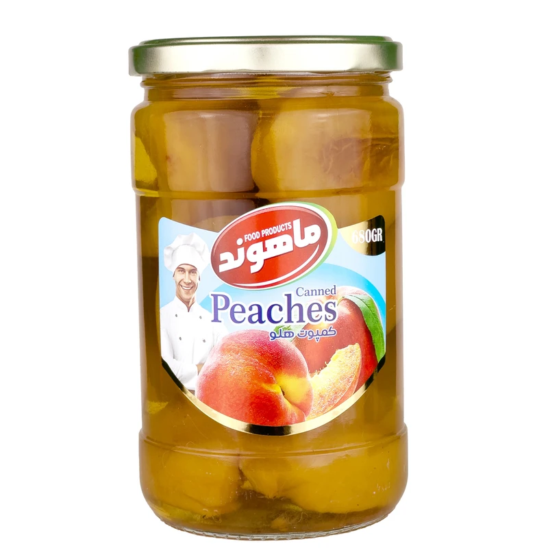 کمپوت هلو ماهوند - 680 گرم