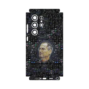 MAHOOT Collage of Steve Jobs 2-FullSkin Cover Sticker for Samsung Galaxy S24 Ultra