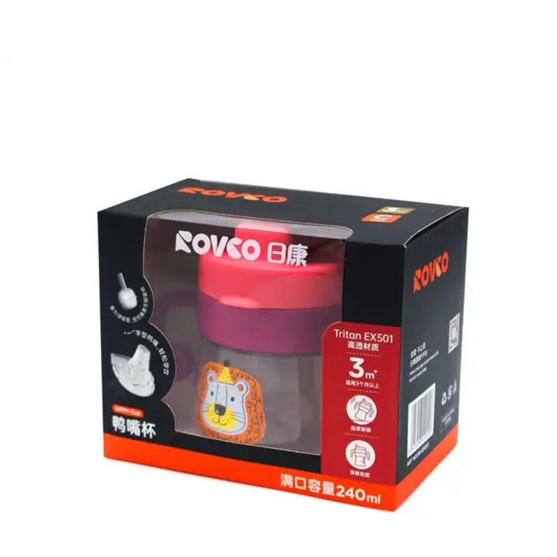 لیوان آبمیوه خوری رووکو مدل شیرک  گنجایش 240 میلی لیتر