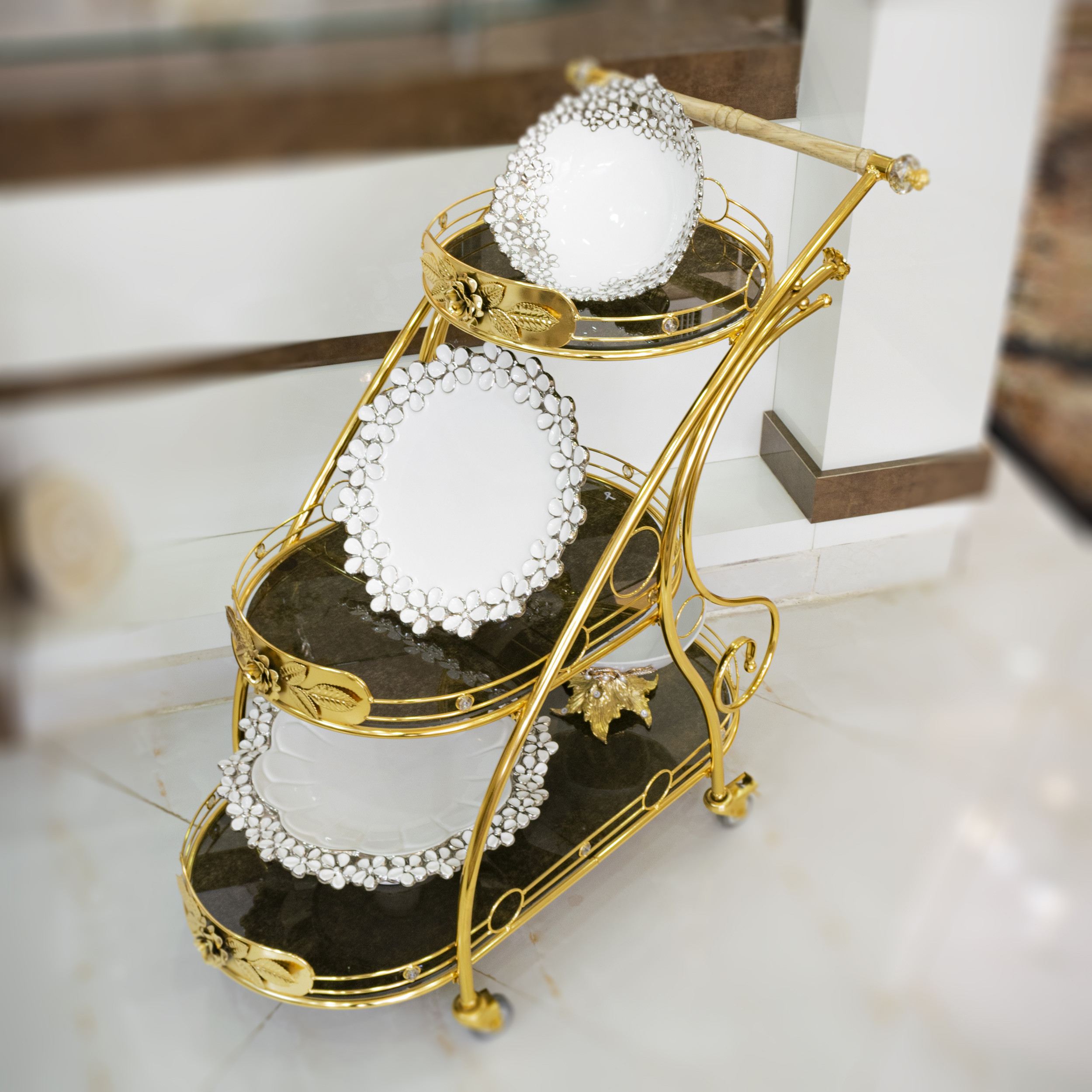 ترولی پذیرایی مدل رُز