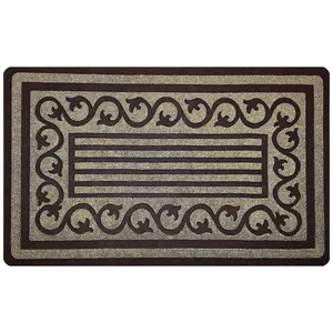 پادری مدل دولایه طرح برجسته کد 1805 سایز 75x45 سانتی متر