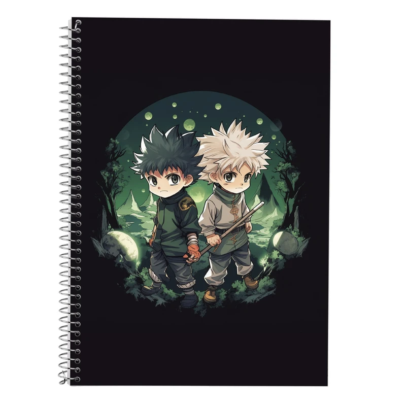 دفتر زبان 50 برگ مدوپد مدل سه خط طرح Vindland Saga کد DF3264