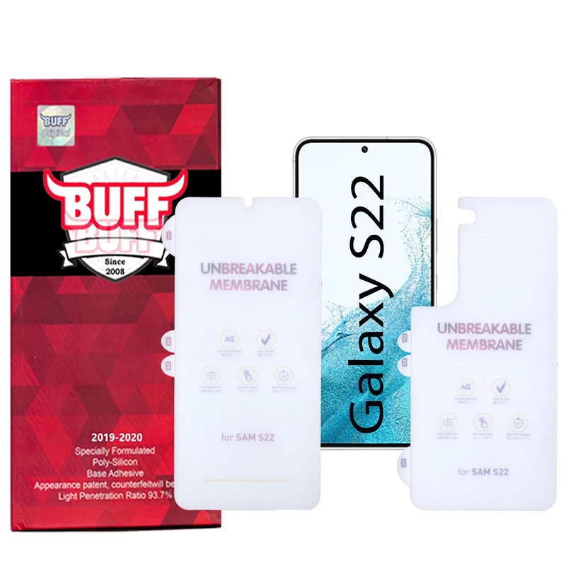  محافظ صفحه نمایش مات بوف مدل Hydrogel-Matte مناسب برای گوشی موبایل سامسونگ Galaxy S22  به همراه محافظ پشت گوشی