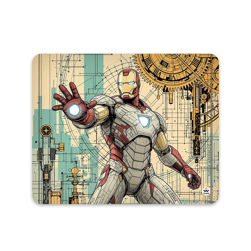 ماوس پد شادیت مدل Iron Man کد463 سایز 24*19 سانتی متر