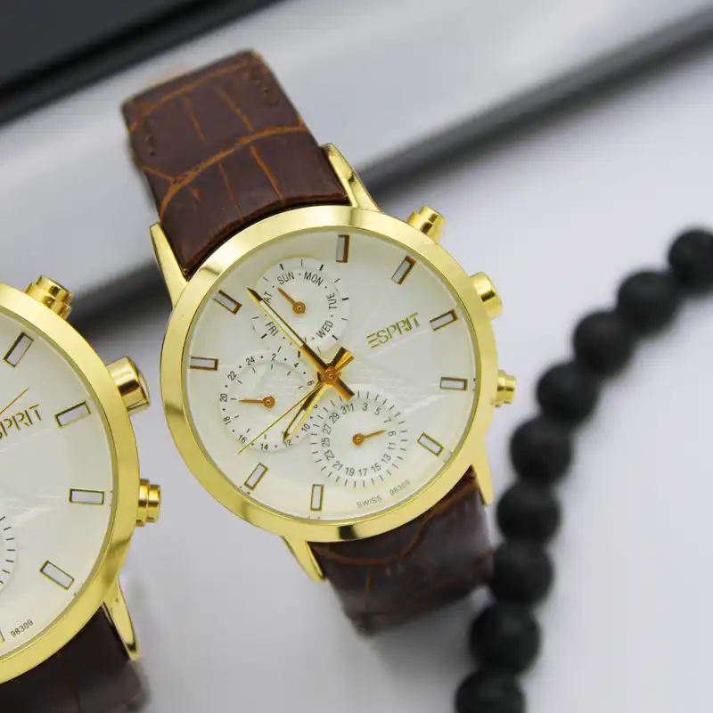 ست ساعت مچی عقربه ای زنانه ومردانه  مدل 98309