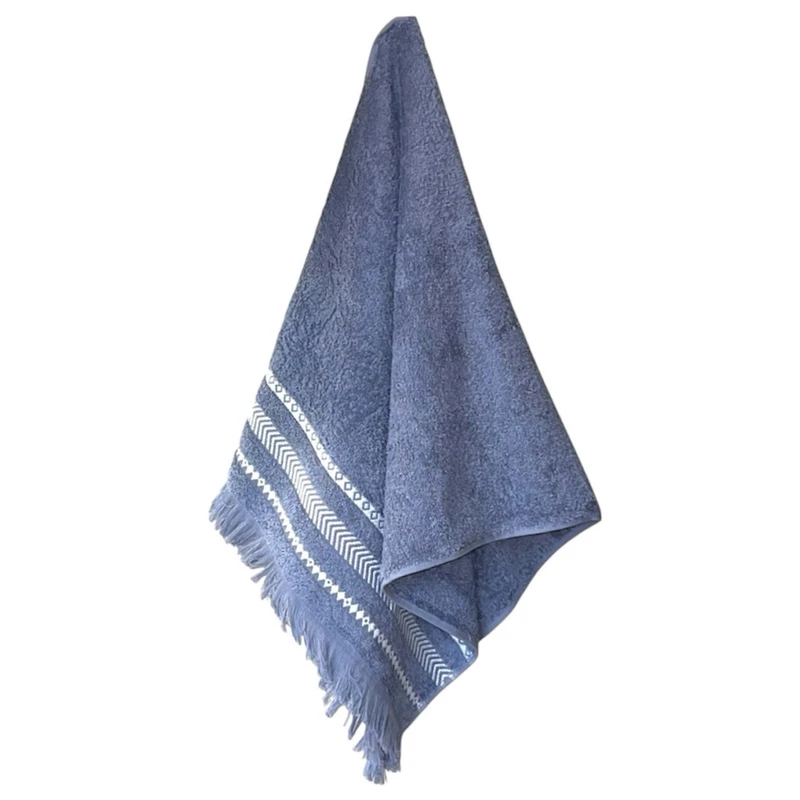 حوله دست و  صورت کوتون مانیا مدل Oscuro سایز 70x50 سانتی متر