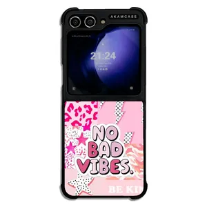 AKAM AMCWSGZFLIP5-GOOD VIBES9 Cover For Samsung Galaxy Z Flip 5