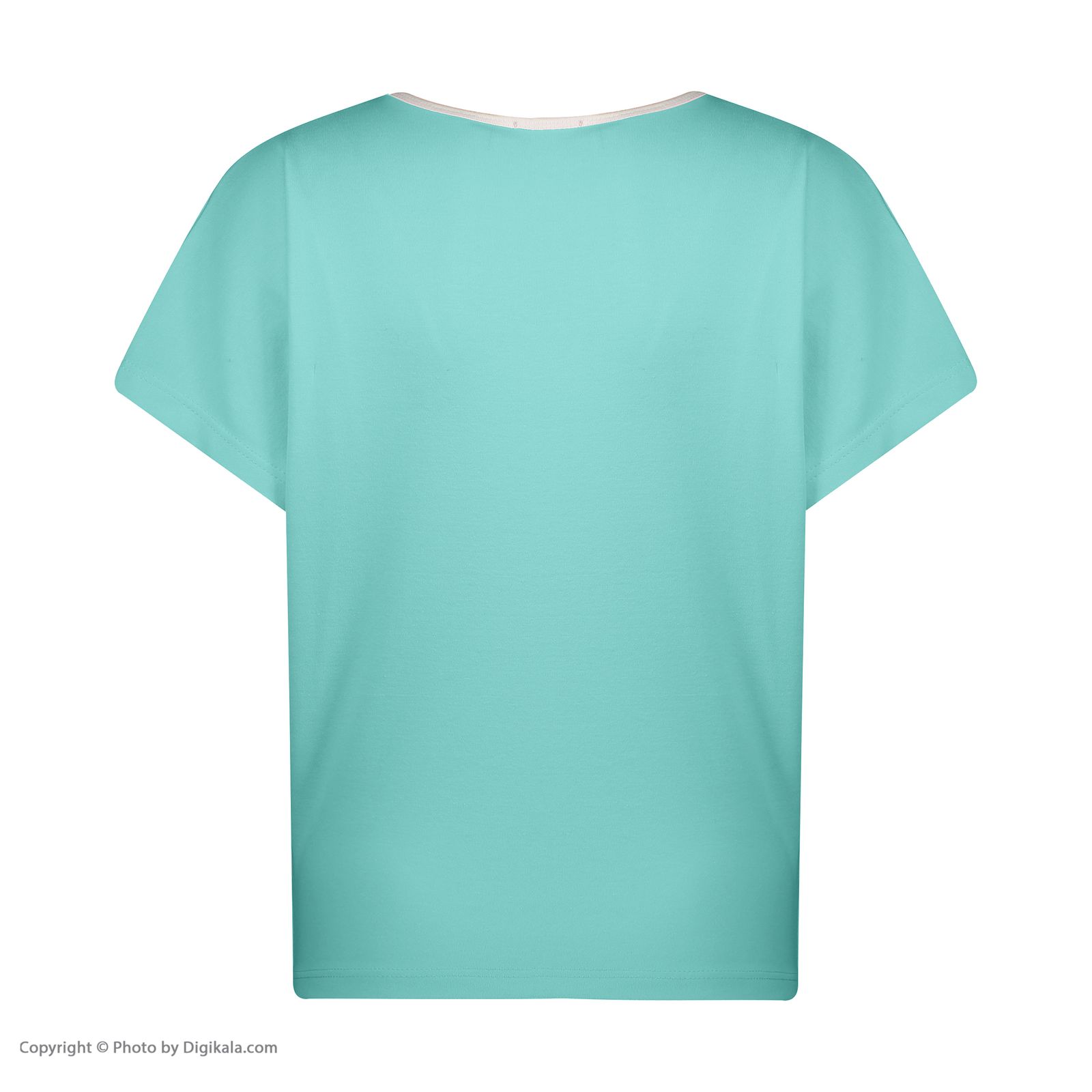 ست تی شرت آستین کوتاه و شلوارک زنانه کیکی رایکی مدل BB06365-156 -  - 6