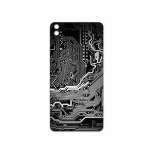 MAHOOT Black Printed Circuit Board Cover Sticker for HTC Desire 816