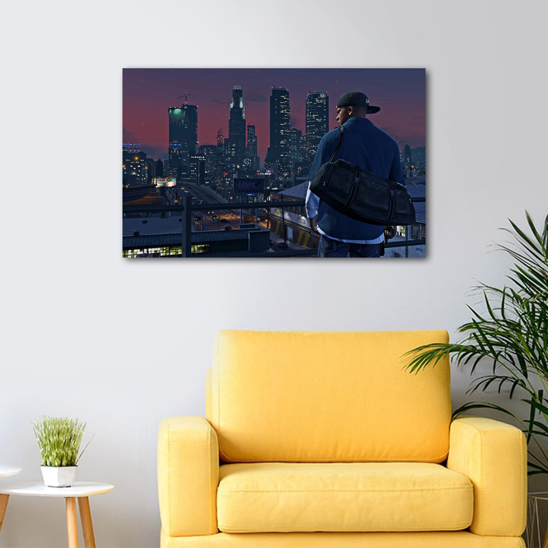 تابلو شاسی عرش مدل گیم جی تی ای GTA کد As2825 تابلو شاسی عرش مدل گیم جی تی ای GTA کد As2825