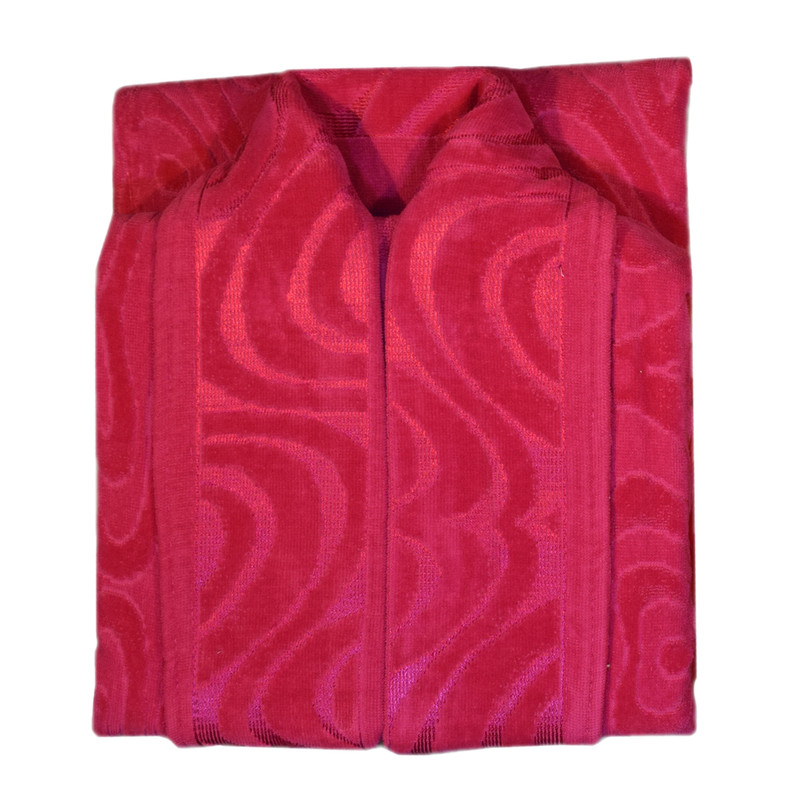 سرویس حوله پالتویی 4 تکه هاله مدل پیچک کد P-40