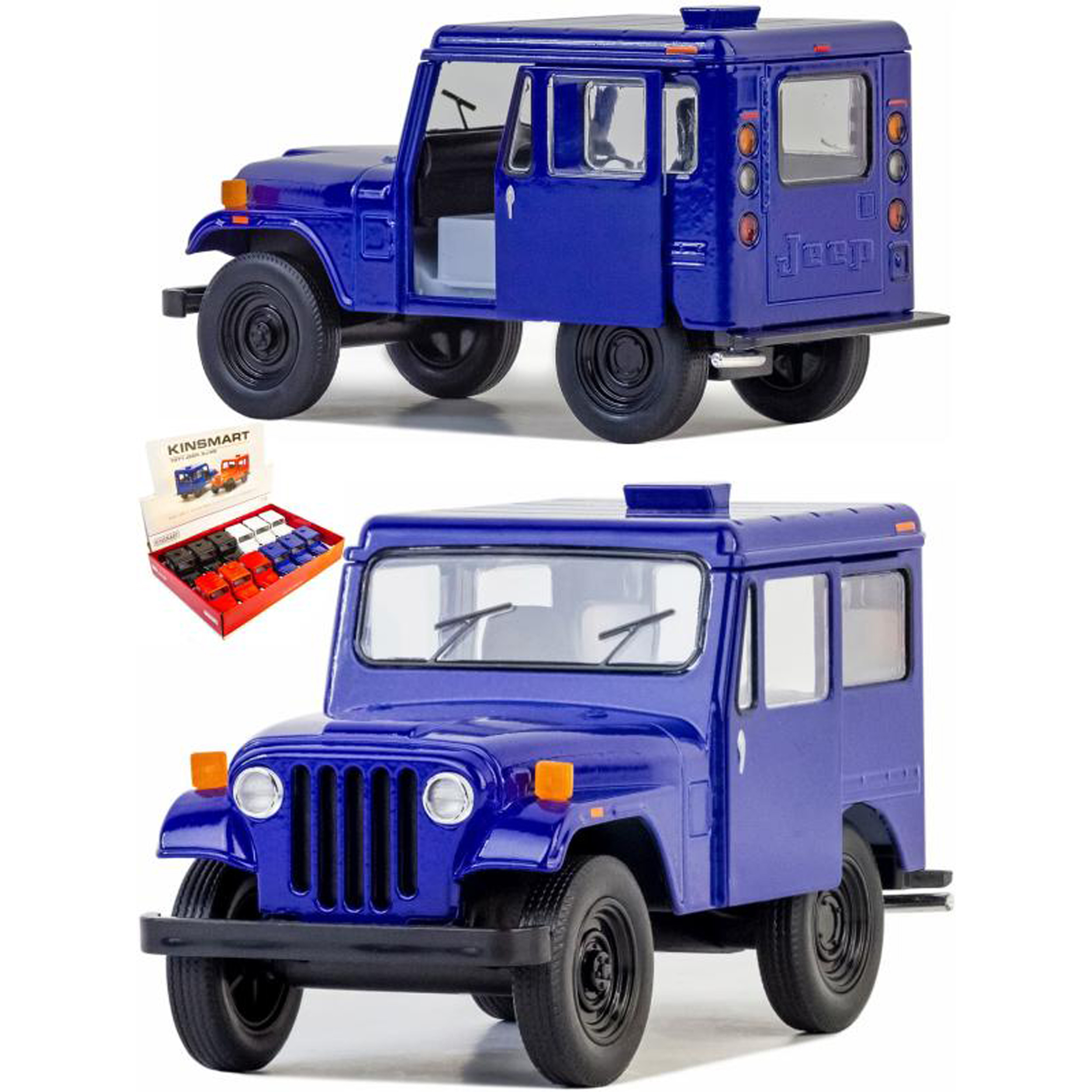 ماشین بازی کینزمارت مدل JEEP 1971 - DJ5B