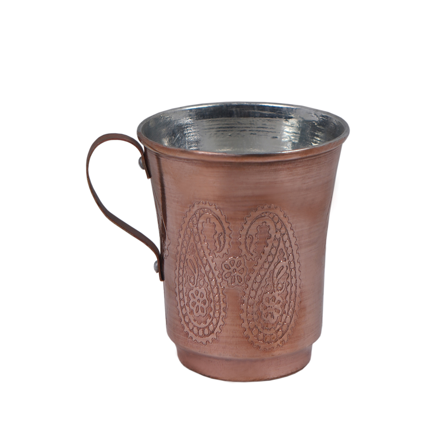 لیوان مسی طرح ترنج کد pk 330