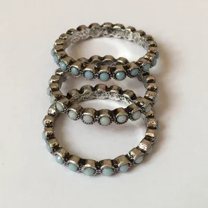 انگشتر زنانه مدل AA212 مجموعه سه عددی 