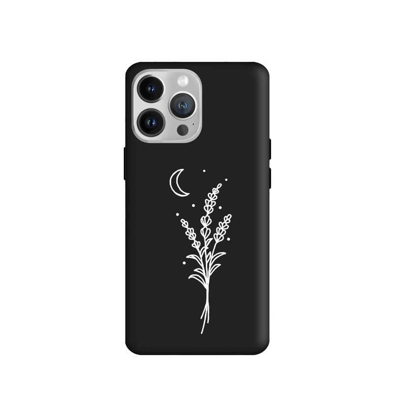 کاور قاب گارد طرح گل و ماه کد s9550 مناسب برای گوشی موبایل اپل iphone 14 Pro