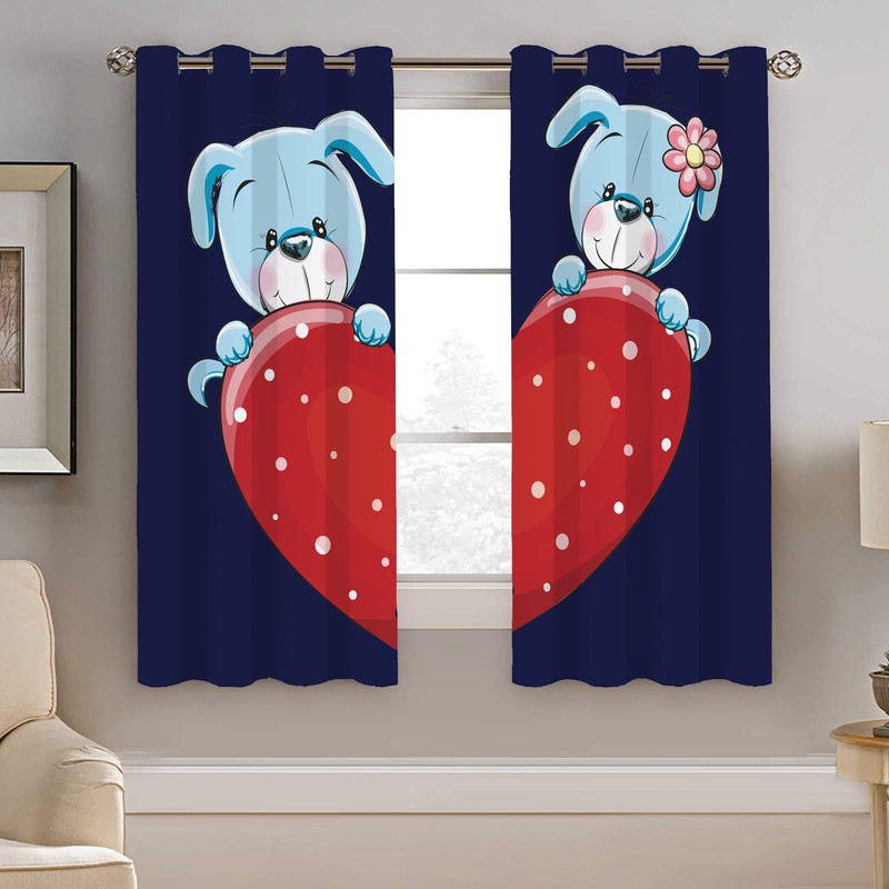 پرده نیروانا طرح کودک مدل هازان کد 4113 سایز 140×200 سانتی متر