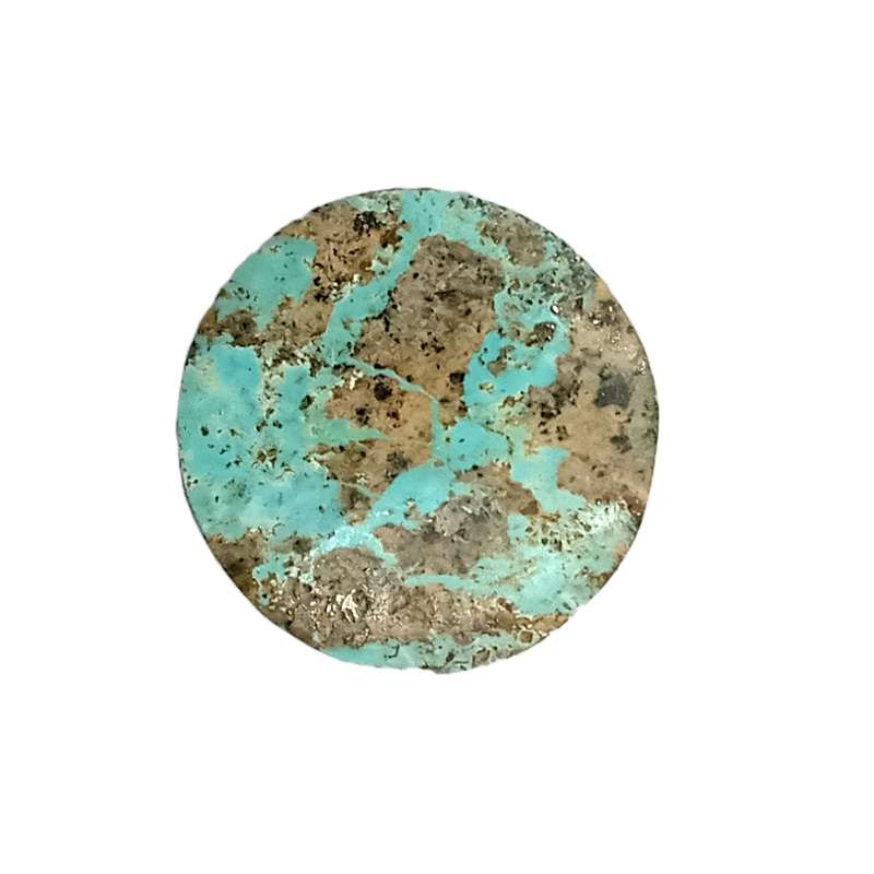 سنگ فیروزه نیشابور مدل دایره کد NG2110