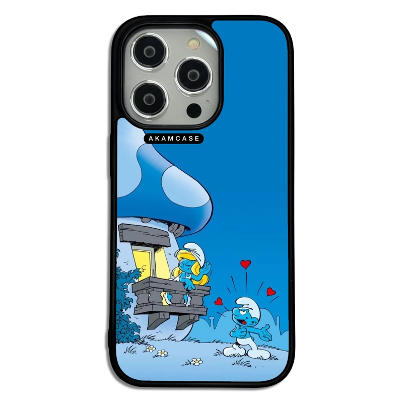 کاور آکام مدل AMC-WA14PRO-SMURFS-4 مناسب برای گوشی موبایل اپل iPhone 14 Pro
