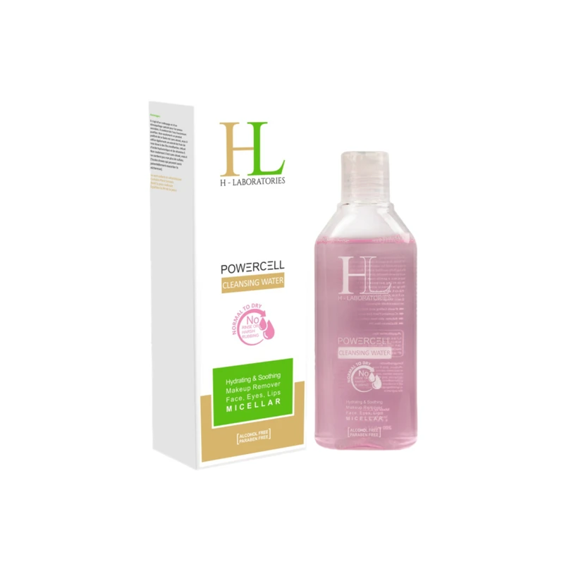 پاک کننده آرایش صورت اچ ال مدل Hydrating مناسب برای پوست خشک و حساس حجم 200 میلی‌لیتر