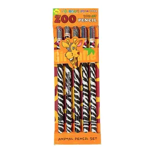 مداد مشکی مدل zebra بسته 5 عددی