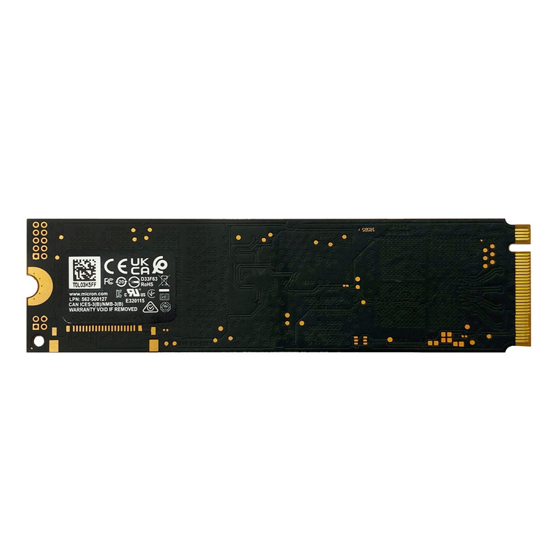 اس اس دی اینترنال میکرون مدل 2400 Gen4x4 NVMe ظرفیت 512 گیگابایت