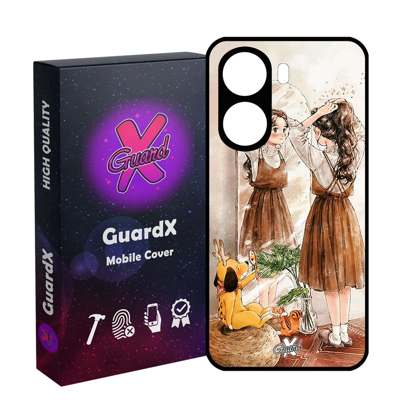 کاور گارد ایکس طرح Girl مدل 10306 مناسب برای گوشی موبایل شیائومی Redmi A5 / Poco C71