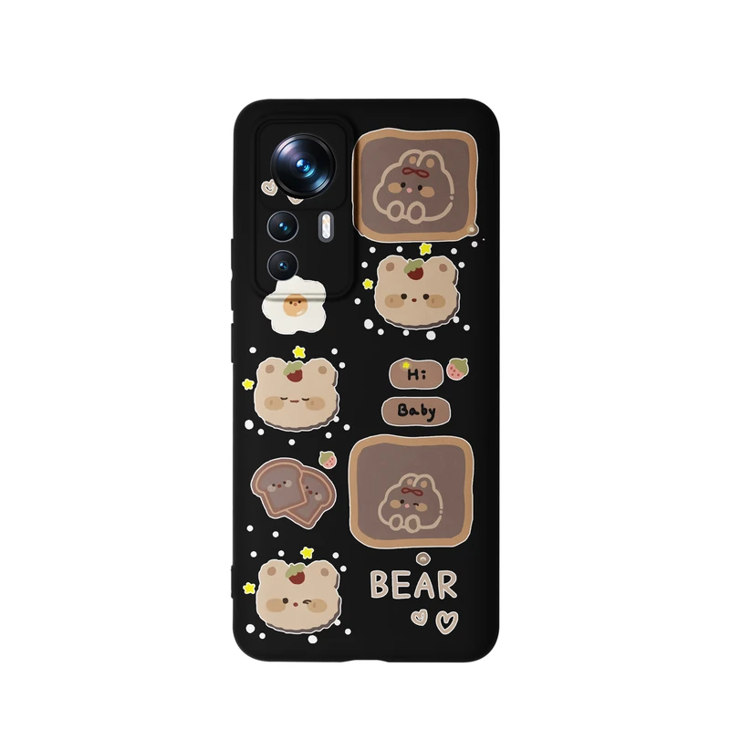 کاور قاب گارد طرح  خرس بییر کد  FF868 مناسب برای گوشی موبایل شیائومی 12t pro