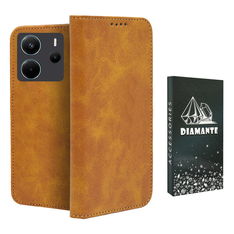 کیف کلاسوری دیامانته مدل Speek Bk مناسب برای گوشی موبایل شیائومی Redmi Note 14 Pro Plus