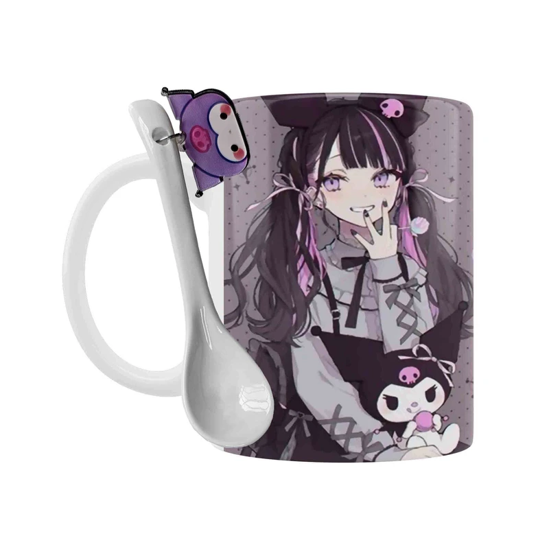 ماگ مدل کرومی و ملودی کیوت فانتزی کد kuromi melody 156