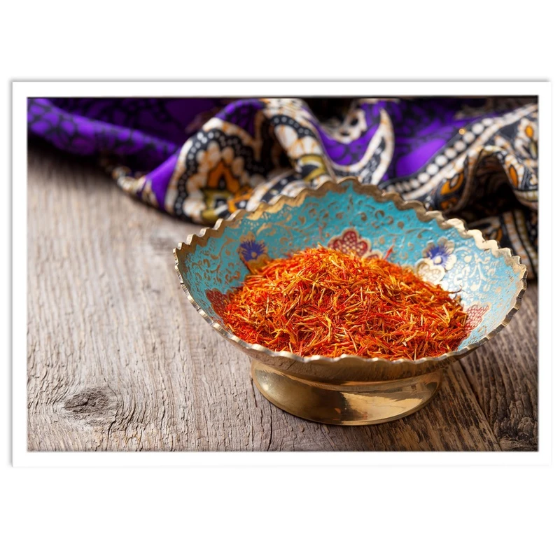 تابلو نوری بکلیت طرح ادویه گل زرد مدل W-S576