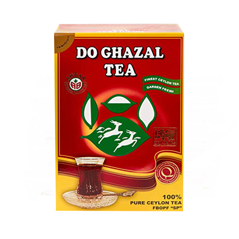 چای دوغزال ساده اکبر - 500 گرم