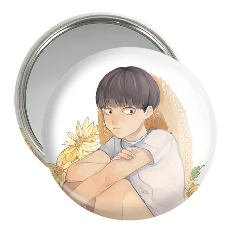 آینه جیبی خندالو مدل شییکو انیمه موب سایکو Mob Psycho 100 کد 24447