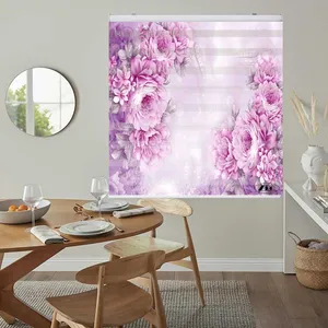 پرده زبرا زیو کد 3D1133 سایز 150x200 سانتی متر