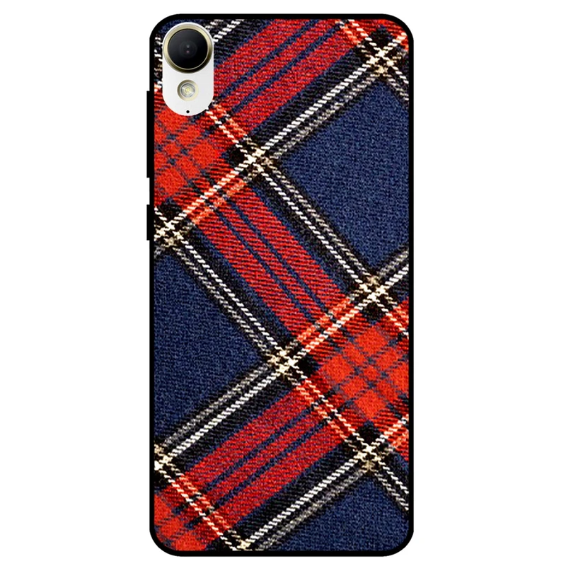 کاور مگافون طرح بافت مدل 8103 مناسب برای گوشی موبایل اچ تی سی Desire 825