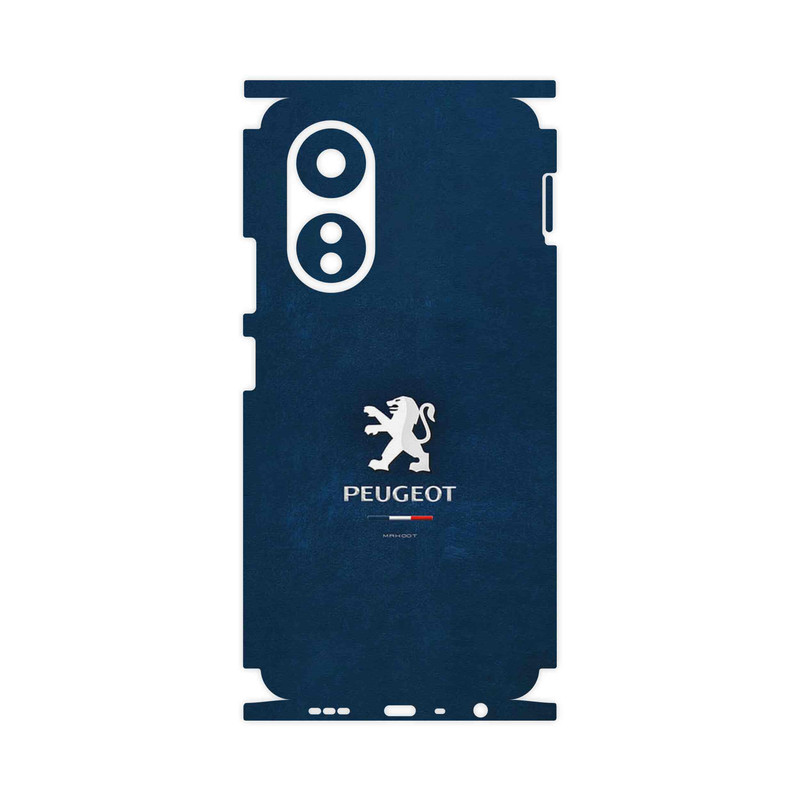 برچسب پوششی ماهوت مدل Peugeot_Logo-FullSkin مناسب برای گوشی موبایل اپو A58 4G