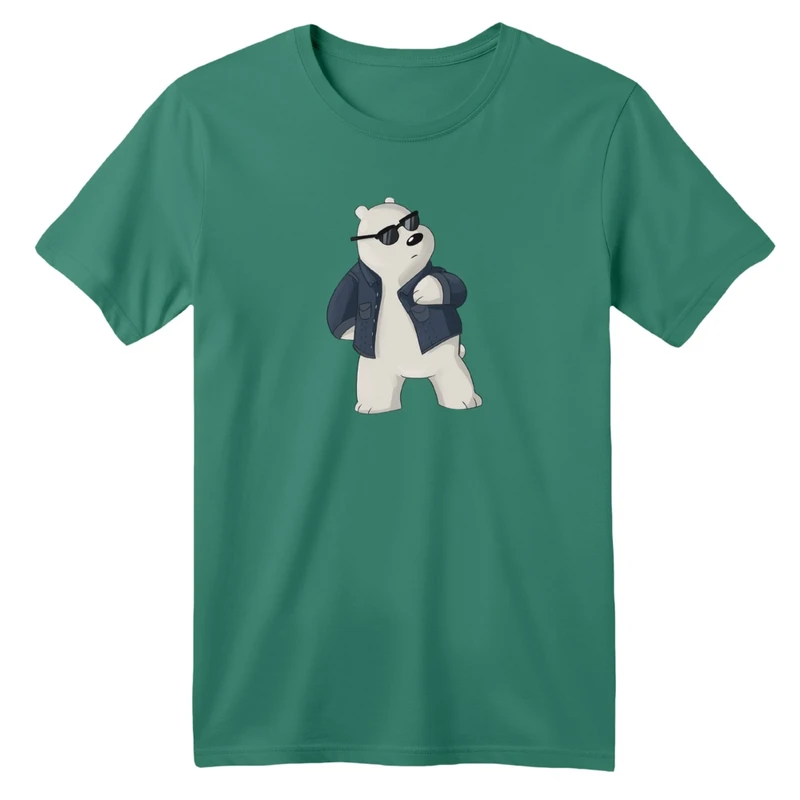 تی شرت آستین کوتاه بچگانه مدل سه خرس کد 01