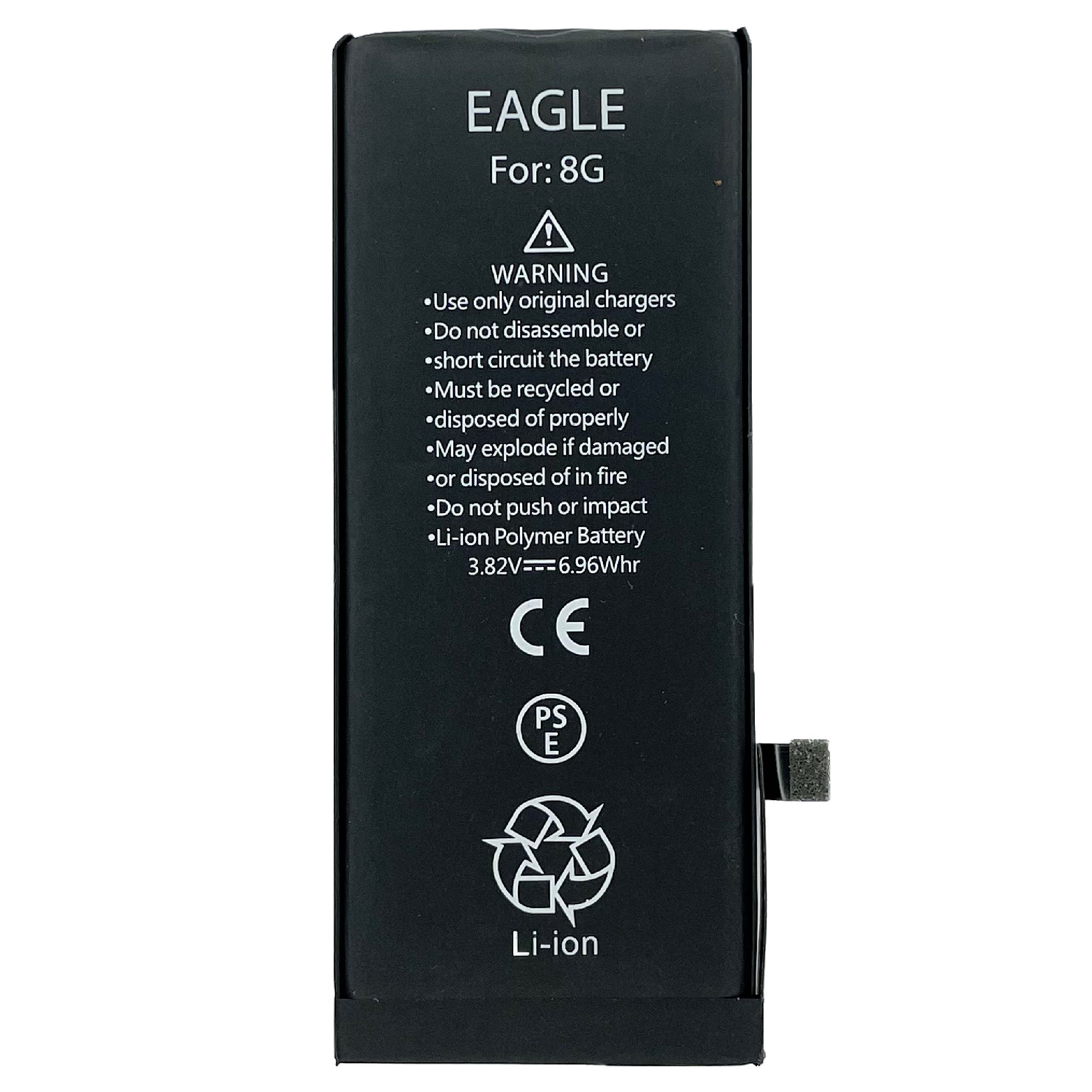 باتری موبایل ایگل مدل 1ICP4-8 ظرفیت 1821 میلی آمپر ساعت مناسب برای گوشی موبایل اپل Iphone 8