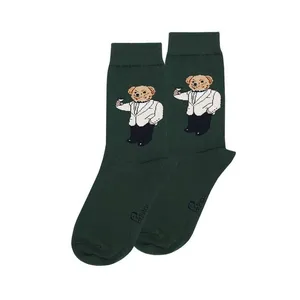 جوراب پاتریس مدل تدی رنگ سبز