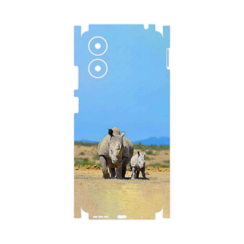 برچسب پوششی ماهوت مدل Rhino-FullSkin مناسب برای گوشی موبایل موتورولا Moto G04