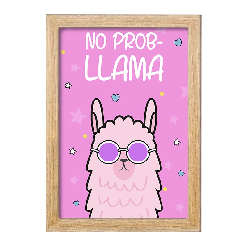 تابلو خندالو مدل لاما کد 29563