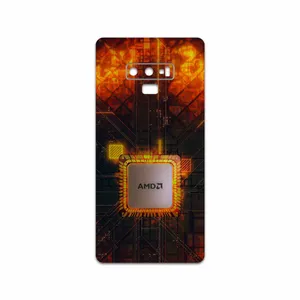 MAHOOT AMD Brand Cover Sticker for Samsung Galaxy Note 9