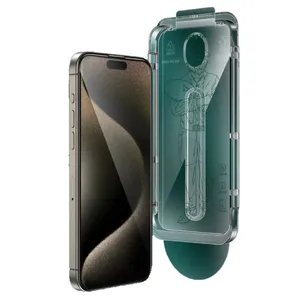 محافظ صفحه نمایش گرین لاین مدل Picasso 3D مناسب برای گوشی موبایل اپل iphone 15 pro Max