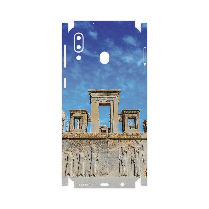 برچسب پوششی ماهوت مدل Full skin-TAKHT-e-JAMSHID مناسب برای گوشی موبایل سامسونگ Galaxy M20