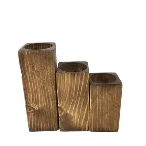 جاشمعی چوبی کد 44 مجموعه 3 عددی