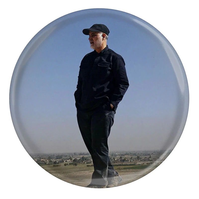 پیکسل طرح سپهبد شهید حاج قاسم سلیمانی مدل S12232